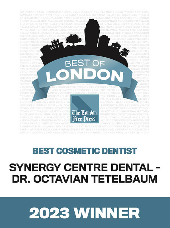 Dr. Tetelbaum Wins Best Cosmetic Dentist Award from The London Free Press - Best of London